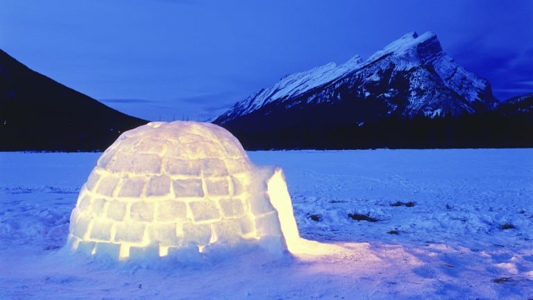 Nouvelle tendance : passer la nuit dans un igloo