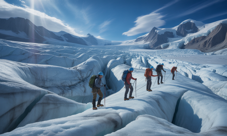 Comment traverser les glaciers en toute sécurité ?